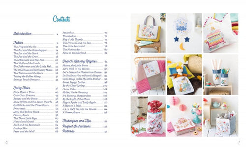 Load image into Gallery viewer, Fables &amp; Fairy Tales to Cross Stitch by Schiffer Publishing
