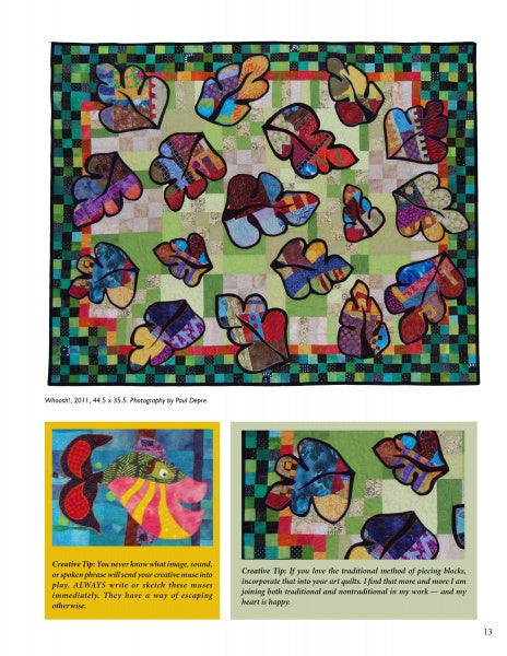 Load image into Gallery viewer, Cutting-Edge Art Quilts by Schiffer Publishing
