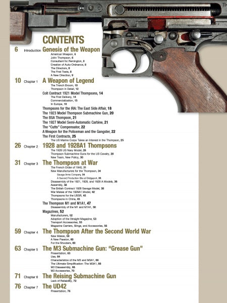 American Submachine Guns, 1919–1950 by Schiffer Publishing