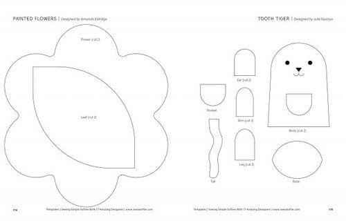 Load image into Gallery viewer, Sewing Simple Softies with 17 Amazing Designers by Schiffer Publishing
