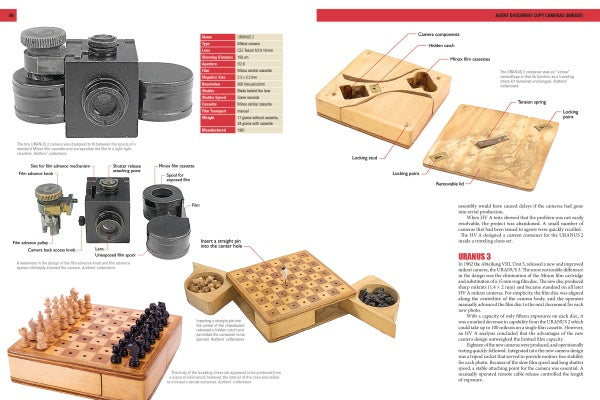 The Secret History of STASI Spy Cameras by Schiffer Publishing