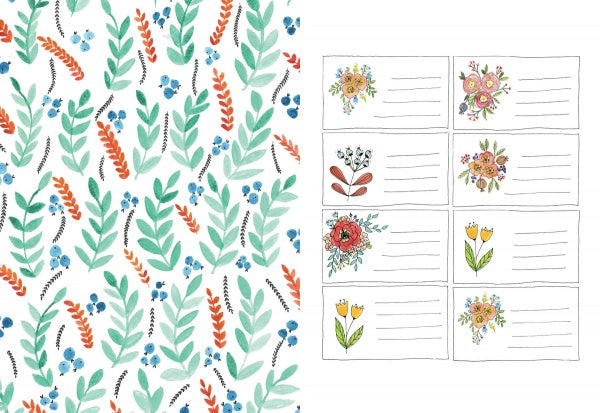 Floral Doodling Handbook by Schiffer Publishing