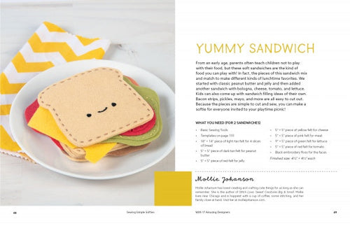 Load image into Gallery viewer, Sewing Simple Softies with 17 Amazing Designers by Schiffer Publishing

