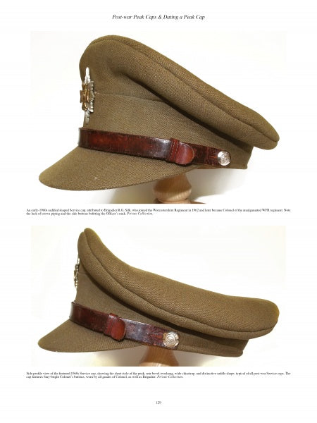 Load image into Gallery viewer, British Officers' Peak Caps of the Second World War by Schiffer Publishing
