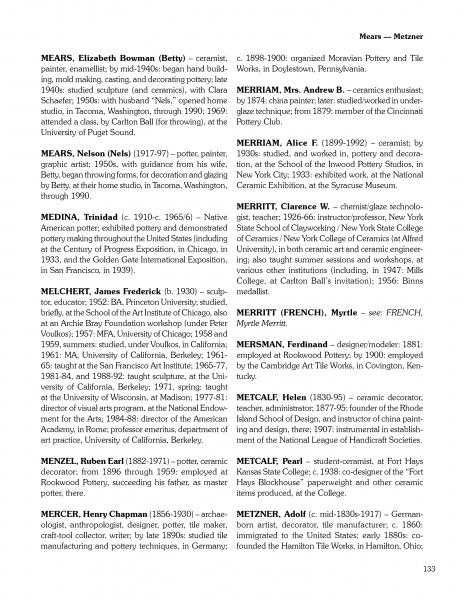 Load image into Gallery viewer, Biographies in American Ceramic Art by Schiffer Publishing
