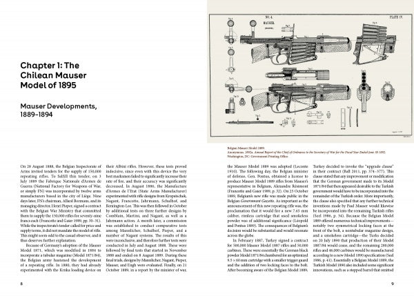 History of the Mauser Rifle in Chile by Schiffer Publishing