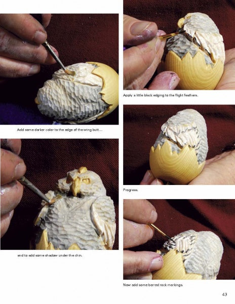 Load image into Gallery viewer, Tom Wolfe Carves Egg Heads &amp; Other “Eggcellent” Things by Schiffer Publishing
