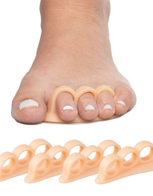 Load image into Gallery viewer, Triple Loop Hammer Toe Straightener Crest - 2 Pairs by ZenToes
