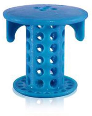 Load image into Gallery viewer, SinkShroom® (Blue) The Hair Catcher That Prevents Clogged Bathroom Sink Drains by TubShroom.com
