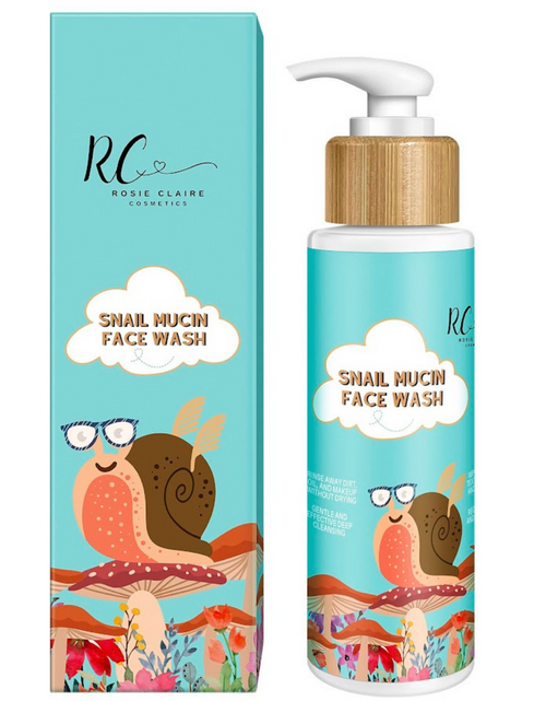 Load image into Gallery viewer, Snail Mucin Face Wash by Rosie Claire Cosmetics
