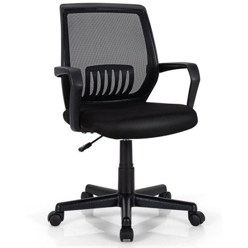 Load image into Gallery viewer, Mid-Back Mesh Height Adjustable Executive Chair with Lumbar Support
