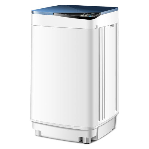 Load image into Gallery viewer, Full-Automatic Washing Machine with Built-in Barrel Light-Blue
