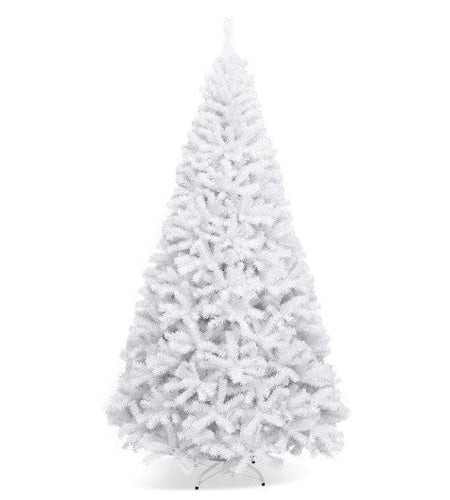 6' / 7.5' / 9' Hinged Artificial Christmas Tree with Metal Stand-9 ft