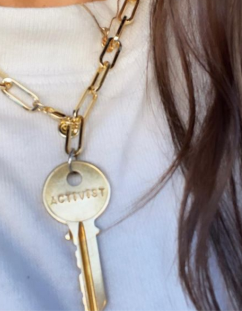 Load image into Gallery viewer, ACTIVIST Key Necklace by ANACT
