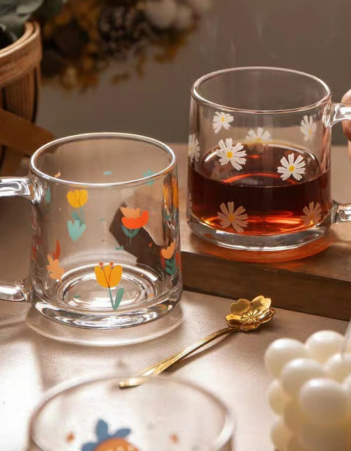 Load image into Gallery viewer, Set Of Four Modern Printed Glass Mugs by Izhar Studio- CA
