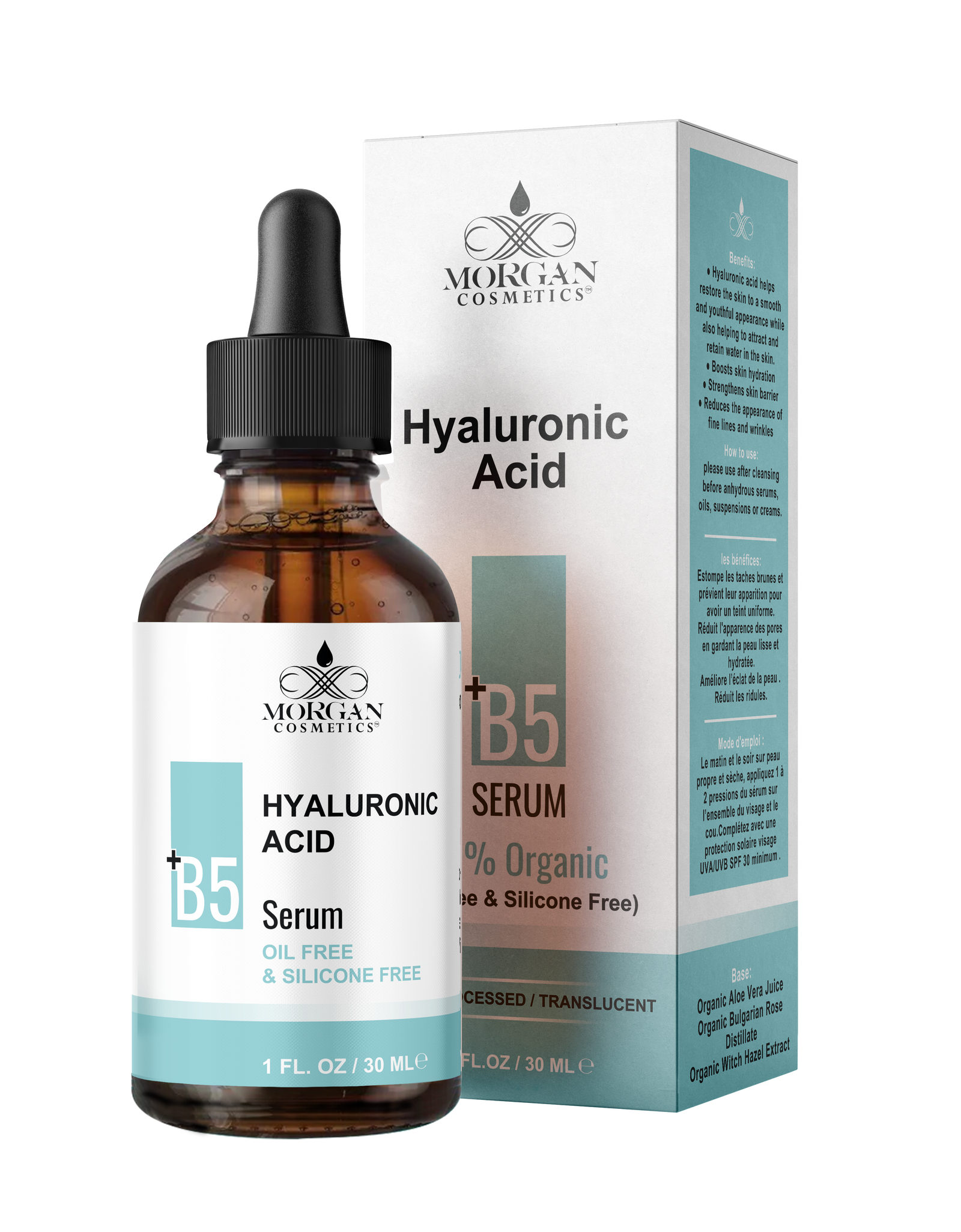 Hyaluronic Acid with B5 Serum by Morgan Cosmetics