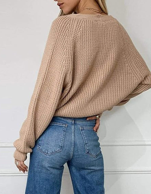 Load image into Gallery viewer, Button Up V-Neck Long Sleeve Cardigan
