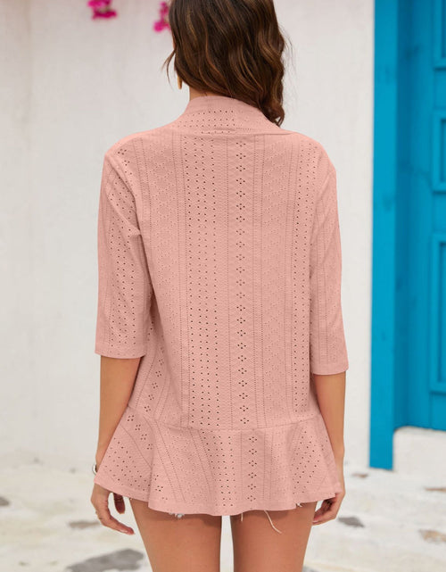 Load image into Gallery viewer, Half Sleeve Open Front Cardigan
