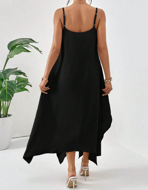 Load image into Gallery viewer, Scoop Neck Midi Cami Dress
