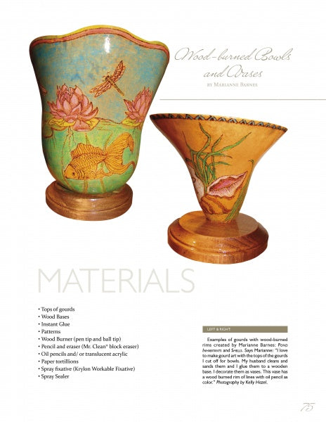 Load image into Gallery viewer, Creative Rims for Gourd Art by Schiffer Publishing
