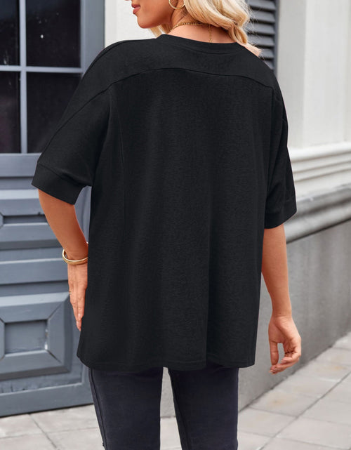 Load image into Gallery viewer, Lovelet Round Neck Half Sleeve T-Shirt
