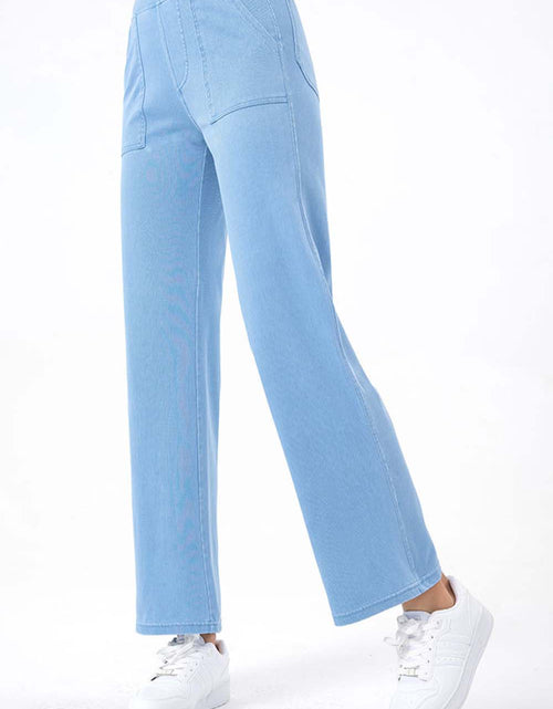 Load image into Gallery viewer, Pocketed Long Jeans
