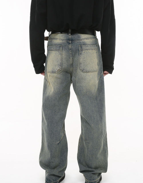 Load image into Gallery viewer, Wide Leg Men's Jeans with Pockets

