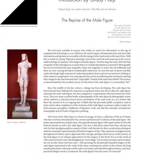 100 Artists of the Male Figure by Schiffer Publishing