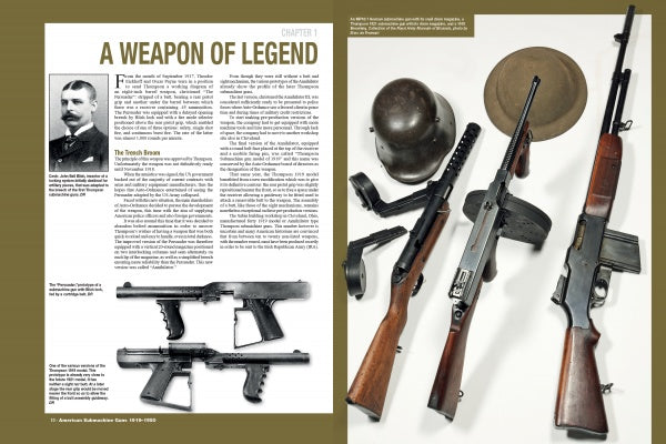 American Submachine Guns, 1919–1950 by Schiffer Publishing