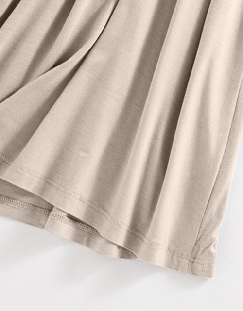 Load image into Gallery viewer, Scoop Neck Midi Cami Dress with Bra
