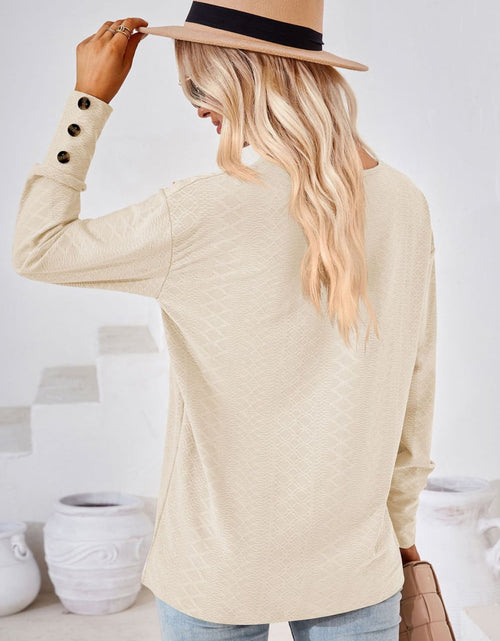 Load image into Gallery viewer, V-Neck Long Sleeve Blouse
