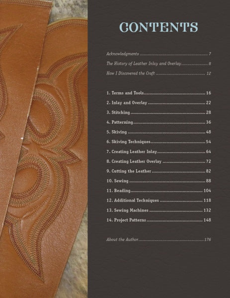 Load image into Gallery viewer, The Art of Leather Inlay and Overlay by Schiffer Publishing
