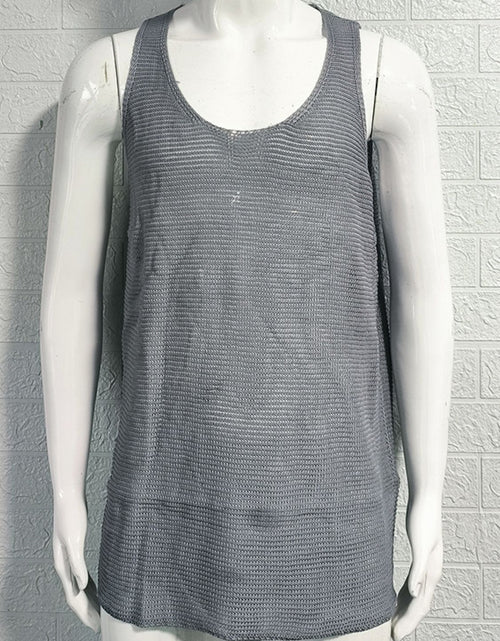 Load image into Gallery viewer, Men's Plus Size Scoop Neck Knit Tank

