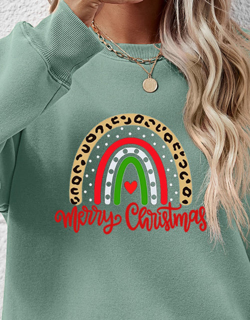 Load image into Gallery viewer, MERRY CHRISTMAS Graphic Sweatshirt
