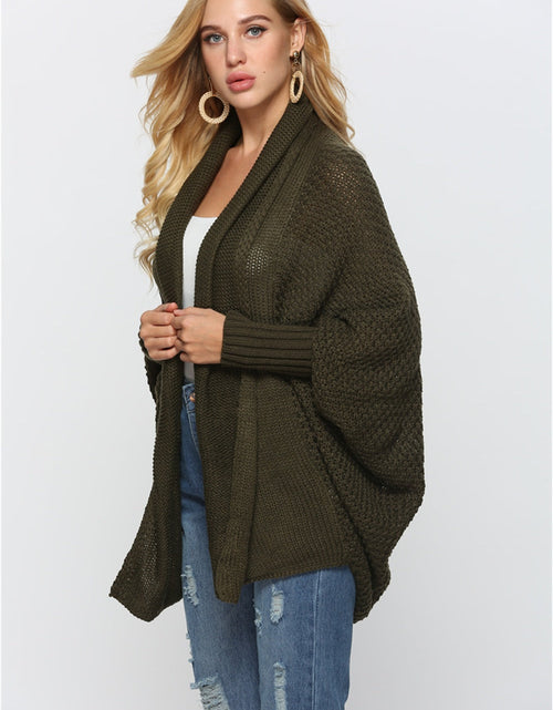 Load image into Gallery viewer, Angel Wings Open Front Batwing Sleeve Cardigan
