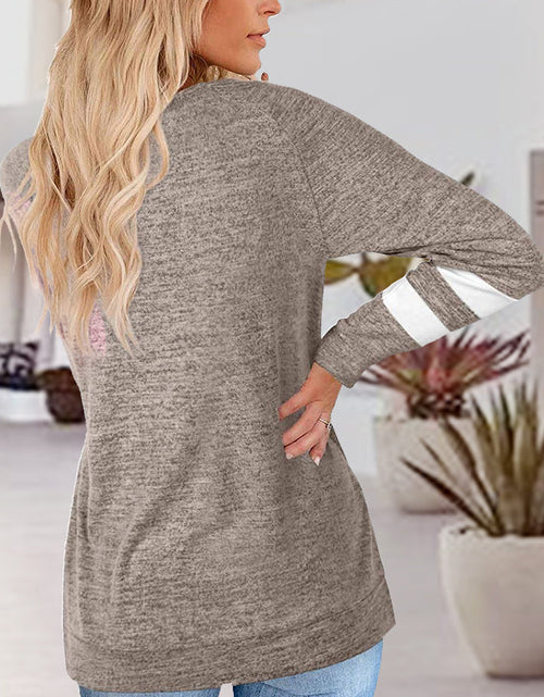 Load image into Gallery viewer, V-Neck Raglan Sleeve T-Shirt
