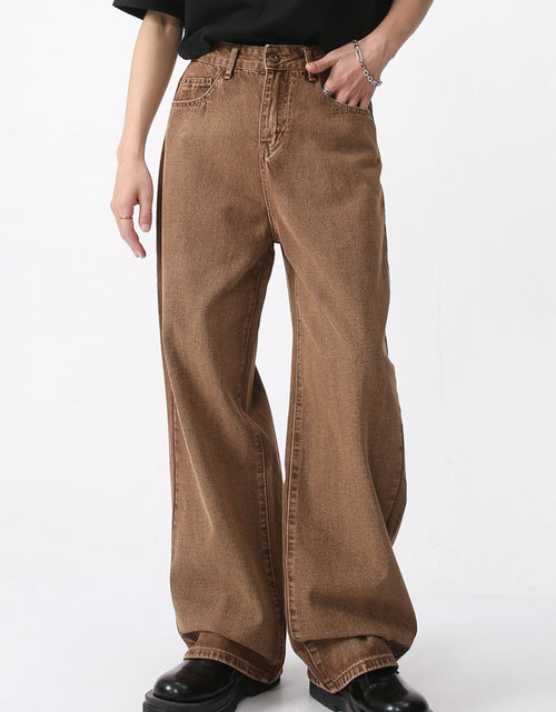 Load image into Gallery viewer, Wide Leg Jeans with Pockets
