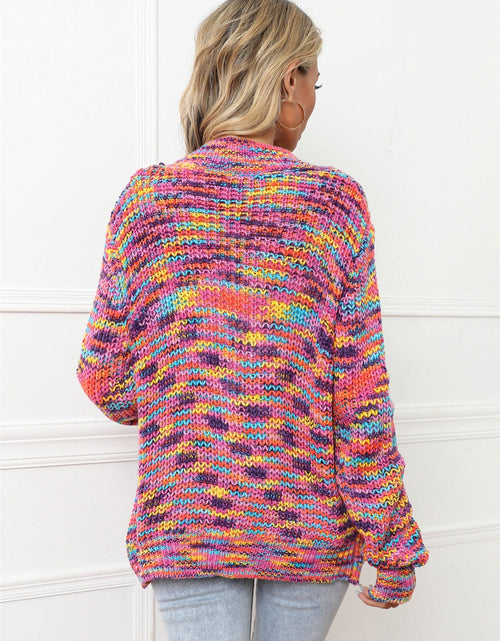 Load image into Gallery viewer, Angel Wings Button Up Dropped Shoulder Cardigan
