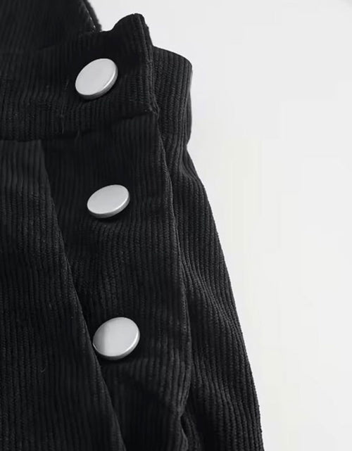 Load image into Gallery viewer, Embroidered Sunflower Wide Strap Overalls with Pockets
