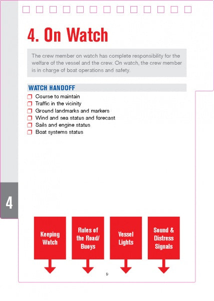 Load image into Gallery viewer, SeaWise Emergency Action Guide and Safety Checklists for Sailing Yachts by Schiffer Publishing
