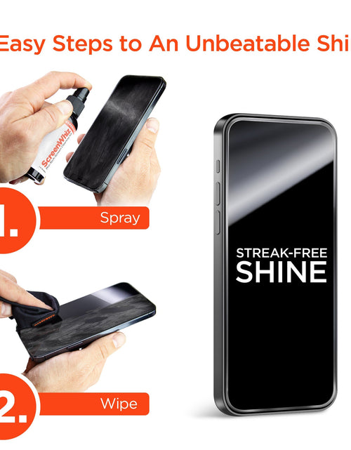Load image into Gallery viewer, HyperGear ScreenWhiz 3-in-1 Screen Cleaning Kit w Cloth &amp; Solution (15587-HYP) by Jupiter Gear Home
