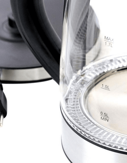 Load image into Gallery viewer, Better Chef 1500W 7-Cup Cordless Electric Borosilicate Glass Kettle with 360 Degree Swivel Base by Jupiter Gear Home
