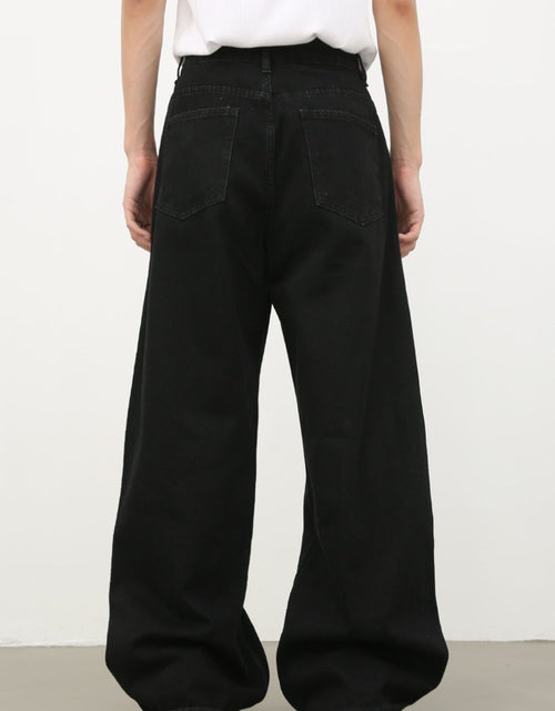 Load image into Gallery viewer, Men's Mid Rise Wide Leg Jeans
