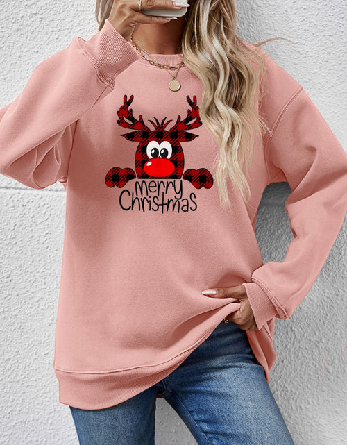 Load image into Gallery viewer, MERRY CHRISTMAS Graphic Sweatshirt
