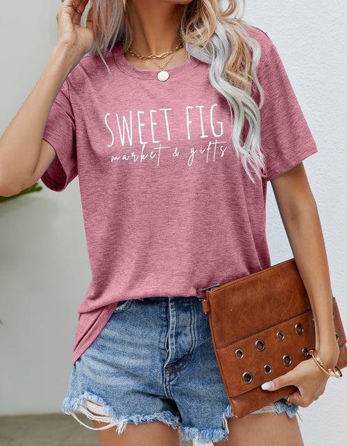 Load image into Gallery viewer, SWEET FIG MARKET &amp; GIFTS Graphic Tee
