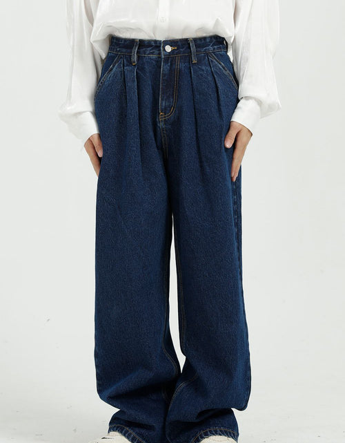 Load image into Gallery viewer, Wide Leg Jeans with Pockets
