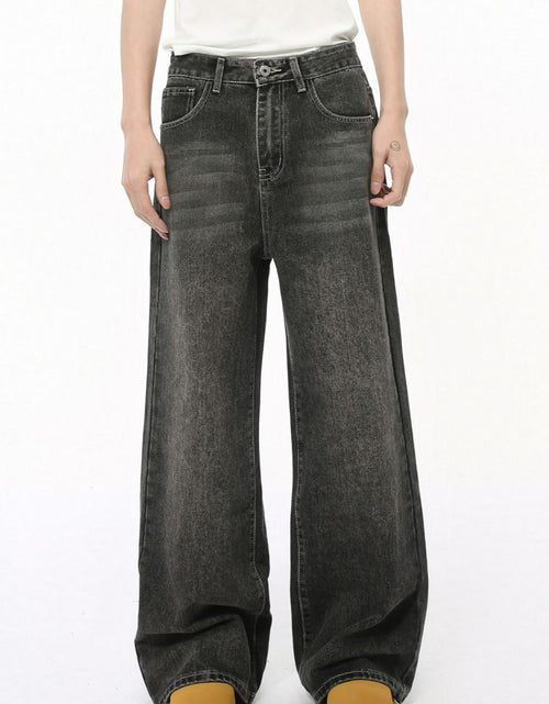 Load image into Gallery viewer, Wide Leg Men's Jeans with Pockets
