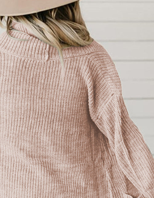 Load image into Gallery viewer, High-Low Open Front Cardigan with Pockets
