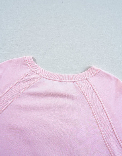 Load image into Gallery viewer, Valentine’s Day HUG AND KISSES Round Neck Sweatshirt
