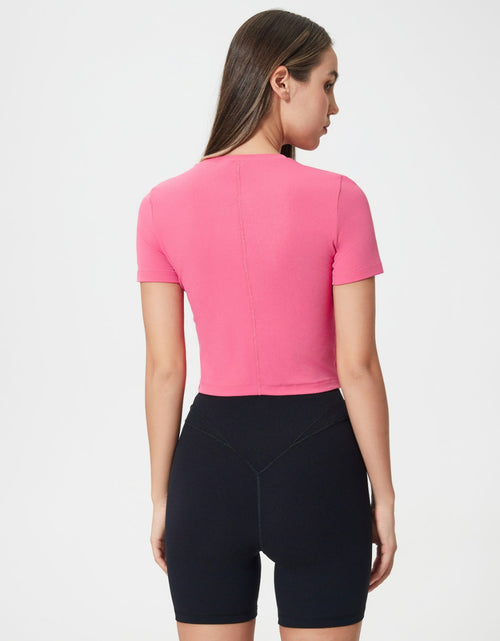 Load image into Gallery viewer, Millennia Round Neck Short Sleeve Active T-Shirt
